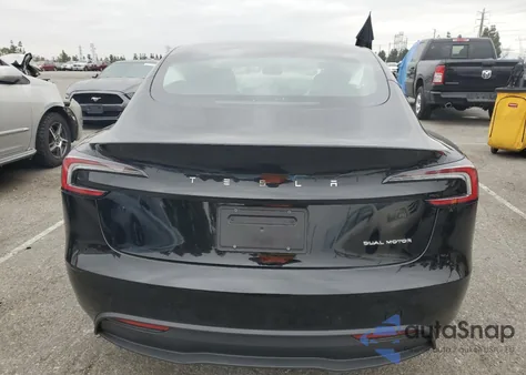 2024 Tesla Model 3 from USA, damaged, VIN 5YJ3E1EB4RF808428